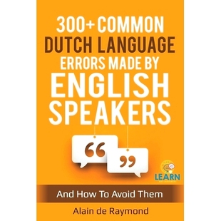 common errors language 预订 how avoid and Dutch speakers English 9781686564994 them made 300