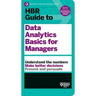 for HBR Analytics 预订 Managers HBR指南系列 HBR数据分析指南经理人基础知识 Guide Data Series Basics