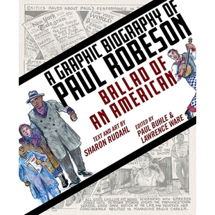 American Biography Ballad 罗伯逊 9781978802087 预订 民谣：保罗 Robeson Paul Graphic 传记 美国人