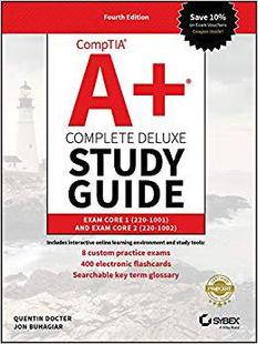 【预售】Comptia A+ Complete Deluxe Study Guide