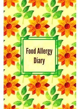 预订 Food Allergy Diary: Daily Log & Track Symptoms, Allergies Tracker, Book, Record Symptom, Sensitivities Journal