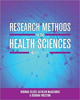 【预售】Research Methods in the Health Scien...