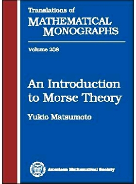 预订 An Introduction to Morse Theory: 9780821810224