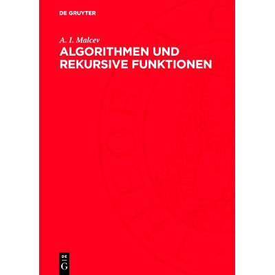预订 Algorithmen und rekursive Funktionen: 9783112754320