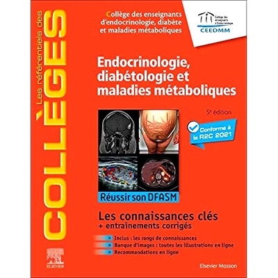 预订 Endocrinologie, diabétologie et maladies métaboliques : réussir son DFASM, les connaissances clés + entraîneme