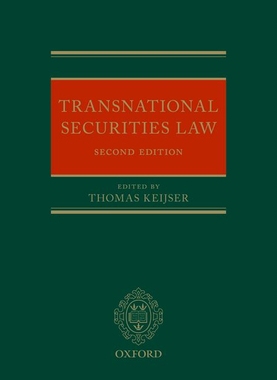 【预订】Transnational Securities Law 2e 9780192855510