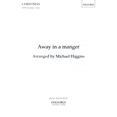 预订 Away in a manger 马槽圣婴: 9780193532175