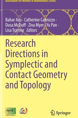 预订 Research Directions in Symplectic and Contact Geometry and Topology