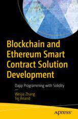 【预订】Blockchain and Ethereum Smart Contract Solution Development 9781484281635