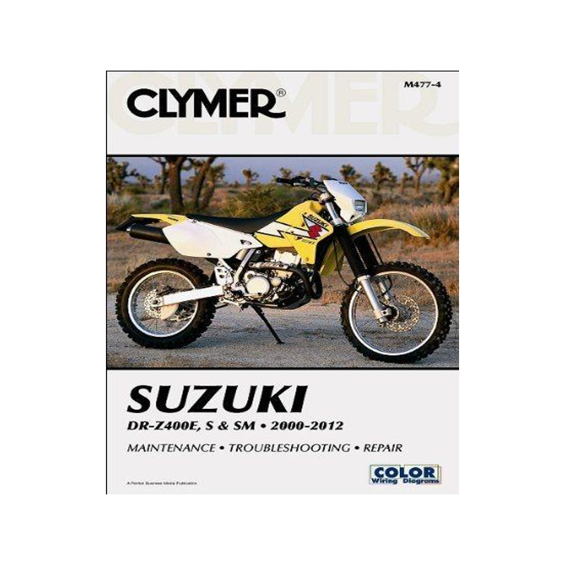 [预订]Clymer Suzuki DR-Z400E, S & SM Manual 2000-2012 9781599696164