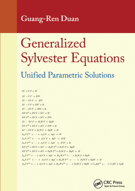 【预订】Generalized Sylvester Equations