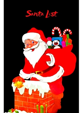预订 Santa List: Christmas shopping for kids, girls, coworkers, teens, mum, dad, husband and wife - Santa Christmas colo