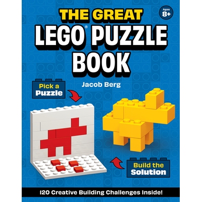预订 伟大的乐高拼图书：120 个创意拼搭挑战 英文 玩具玩偶  The Great LEGO Puzzle Book: 120 Creative Building Challenges