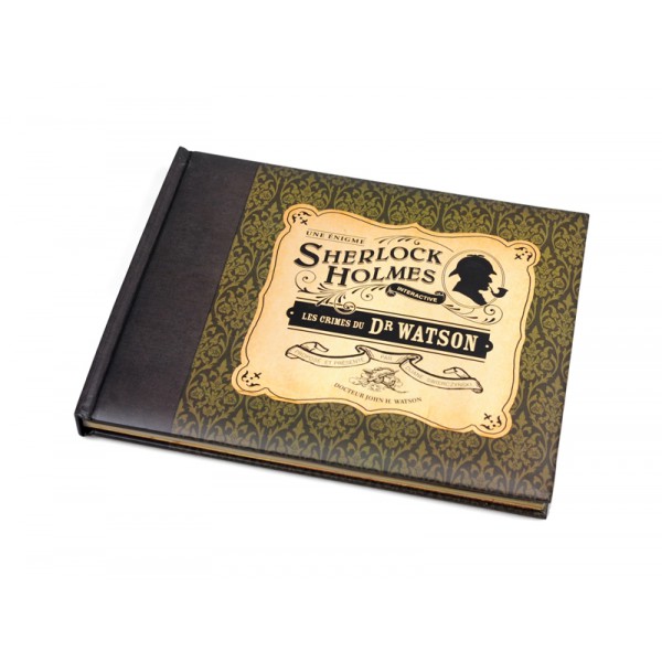 英文原版 福尔摩斯互动书：华生的罪行 Crimes of Dr. Watson: An Interactive Sherlock Holmes Mystery