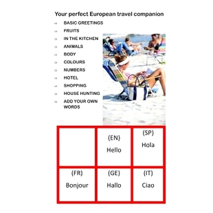 Travelling 9781729242834 Perfect Companion Your Europe 预订 While Languages