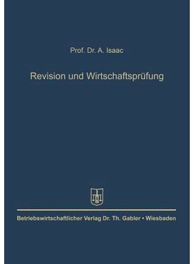 预订 Revision und Wirtschaftsprüfung: 9783663009825