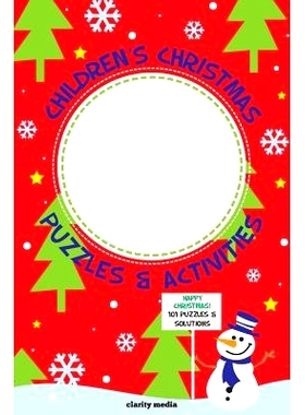 预订 Children’s Christmas Puzzles & Activities: Personalise the cover & write your own message!: 9781502702913