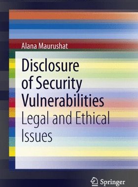 【预订】Disclosure of Security Vulnerabilities