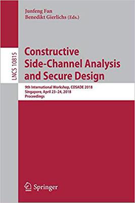 【预售】Constructive Side-Channel Analysis and Secure Design