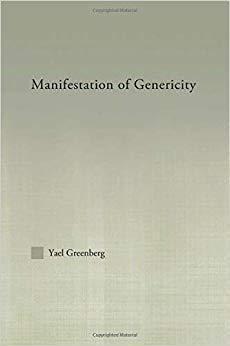 【预售】Manifestations of Genericity