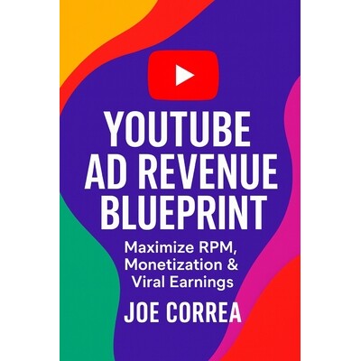 预订 YouTube Ad Revenue Blueprint: Maximize RPM, Monetization & Viral Earnings 9798349591709