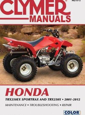 [预订]Honda TRX250EX Sportrax & TRX250X 2001-2012 9781599696430