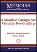 【预售】3-Manifold Groups Are Virtually Residually \(p\)