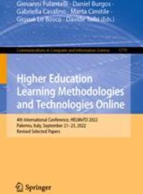[预订]Higher Education Learning Methodologies and Technologies Online: 4th International Conference, Helme 9783031297991