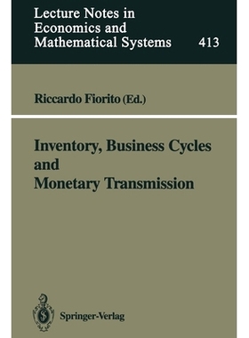 预订 Inventory, Business Cycles and Monetary Transmission: 9783540579847