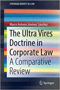 【预订】The Ultra Vires Doctrine in Corporate Law 9783030888374