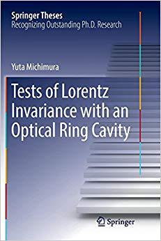 【预售】Tests of Lorentz Invariance with an Optical Ring Cavity