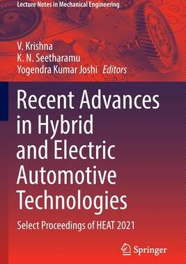 [预订]Recent Advances in Hybrid and Electric Automotive Technologies: Select Proceedings of HEAT 2021 9789811920936