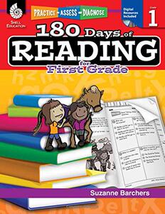 英文原版一年级180天阅读：练习，评估，分析 180 Days of Reading for First Grade(Grade 1)[With CDROM]