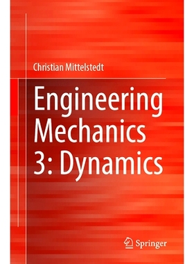 预订 Engineering Mechanics 3: Dynamics 工程力学 3：动力学: 9783662699720