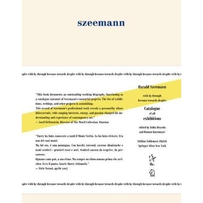 预订 Harald Szeemann - with by through because towards despite: Catalogue of all Exhibitions 1957-2005 哈拉尔德·塞曼 (H