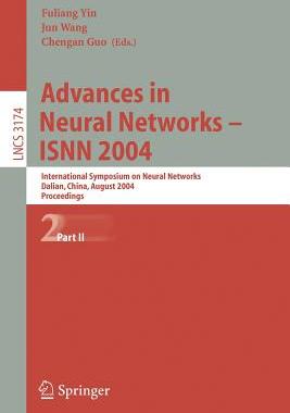 【预订】Advances in Neural Networks - ISNN 2004