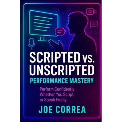 预订 Scripted vs. Unscripted Performance Mastery: Perform Confidently Whether You Script or Speak Freely 9798295469299