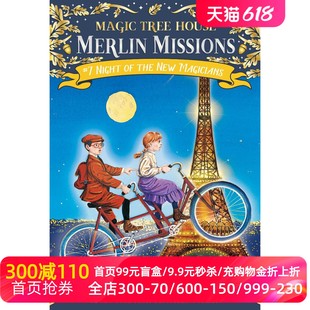 Magicians Magic the New House Tree 现货英文原版 Night 神奇树屋·梅林任务7：新魔术师之夜 Mission Merlin