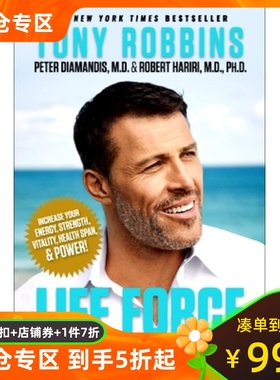 现货 生命力量 精准医学的新突破 精装 Tony Robbins 英文原版 Life Force New Breakthroughs in Precision Medicine