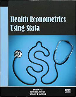 预售  Health Econometrics Using Stata