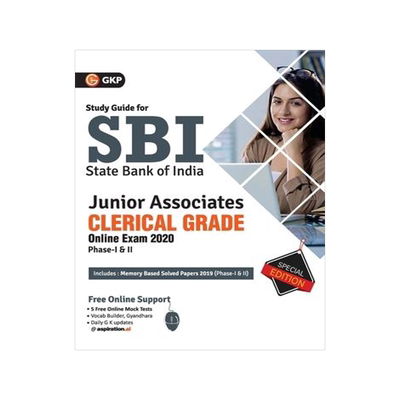 [预订]Sbi 2020: Clerical Grade Ph I & II Junior Associates - Guide 9789389718331