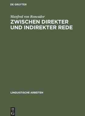 【预订】Zwischen direkter und indirekter Rede 9783484301924