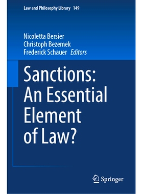 预订 Sanctions: An Essential Element of Law? 制裁：法律的基本要素？: 9783031885112