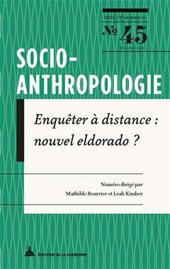 [预订]Socio-anthropologie : revue interdisciplinaire de sciences sociales. Enquêter à distance : nouvel  9791035107918