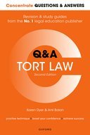 【预订】Concentrate Questions and Answers Tort Law 9780192865656