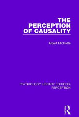 【预订】The Perception of Causality