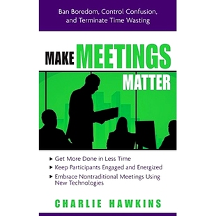 Confusion Make Boredom 预订 and Wasting Matter Time Meetings 9781601630155 Ban Eliminate Control
