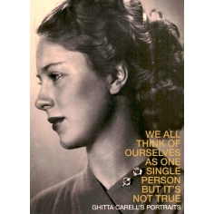 预订 We all think of ourselves as one single person but it’s not true : Ghitta Carell’s portraits: 9791254600542