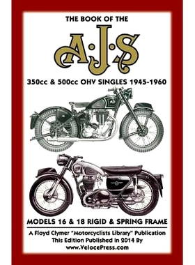 预订 BOOK OF THE AJS 350cc & 500cc OHV SINGLES 1945-1960: 9781588501240