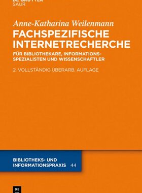 【预订】Fachspezifische Internetrecherche 9783110234954
